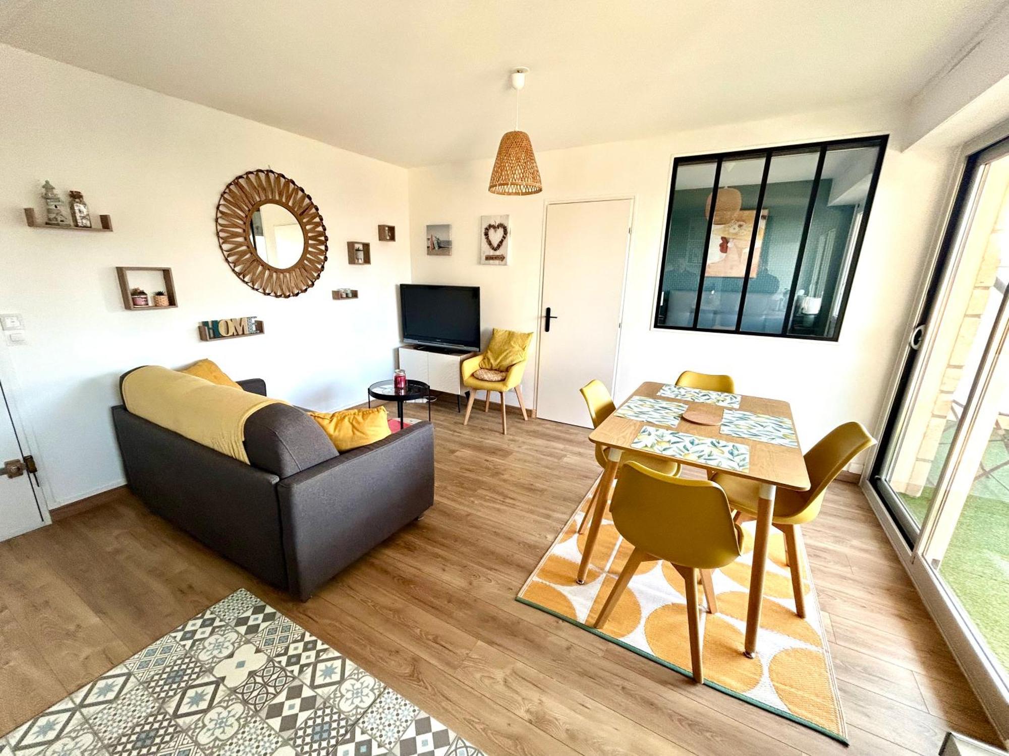 Magnifique Appartement Vue Mer A 50 M De La Plage Villers-sur-Mer Ngoại thất bức ảnh