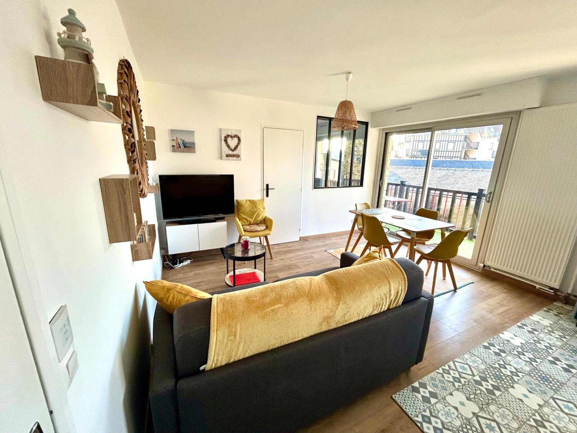Magnifique Appartement Vue Mer A 50 M De La Plage Villers-sur-Mer Ngoại thất bức ảnh